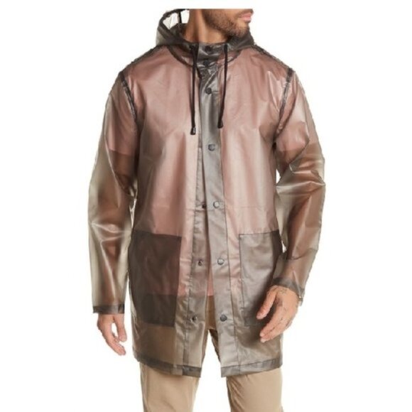Weatherproof Vintage Translucent Long Rain Jacket - Picture 1 of 6